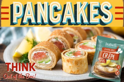 Wrap this! Amazing gluten free pancakes