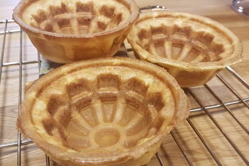 Gluten Free waffle baskets